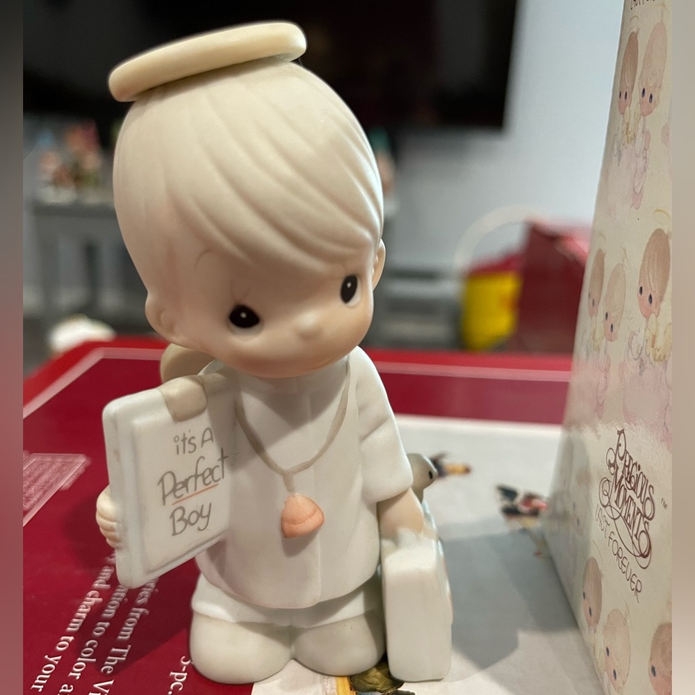 Precious moments it’s a perfect boy